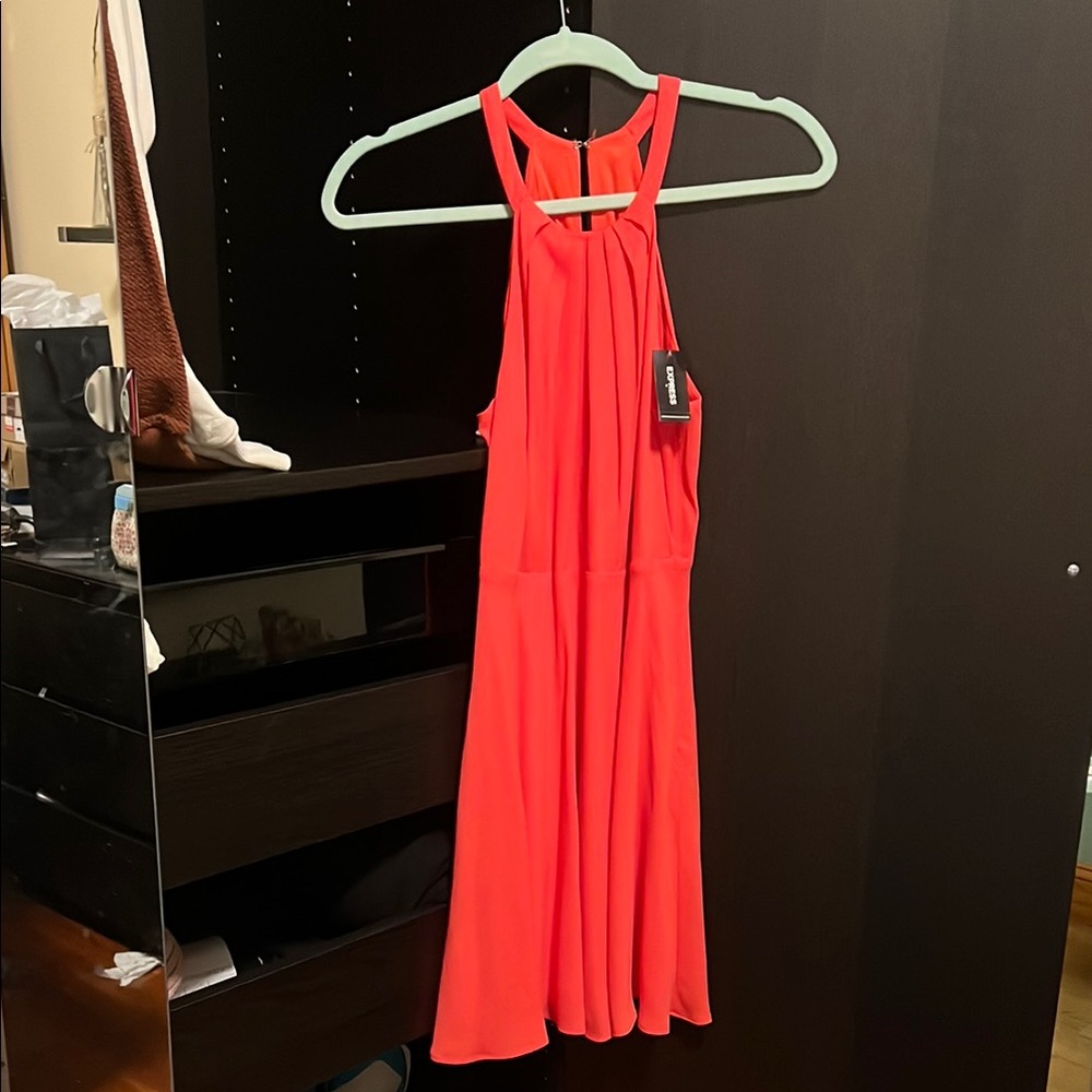 Express Orange mini Dress